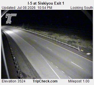 I-5 at Siskiyou Exit 1